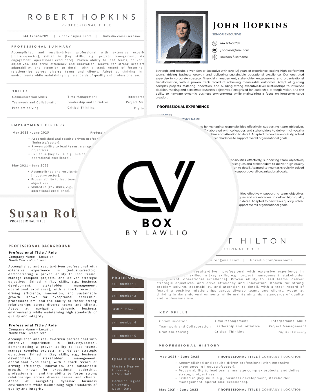 Avoid CV Mistakes with Lalio CV Templates