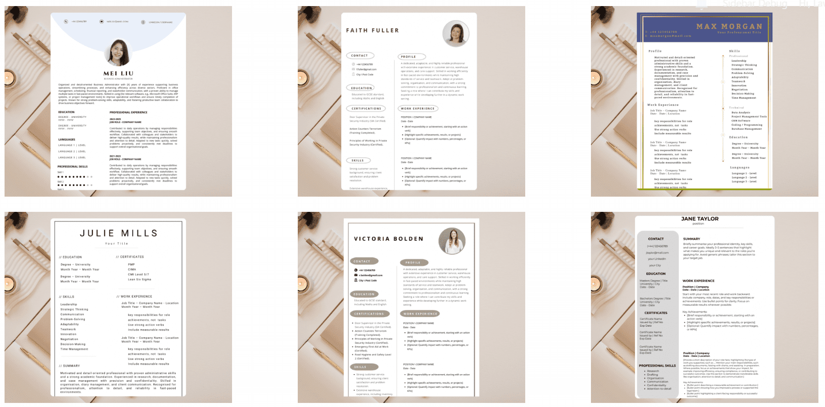 Entry-Level CV