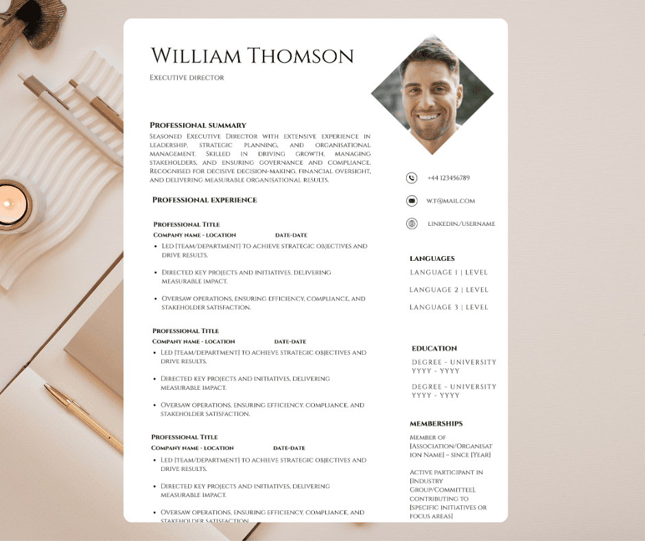 Executive CV